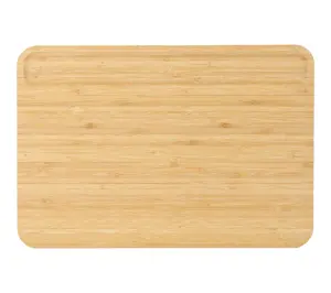 MegaChef 3pc Bamboo Cutting Prep and Serving Board Set