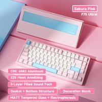 F75 PRO Pink milk white three-ode RGB