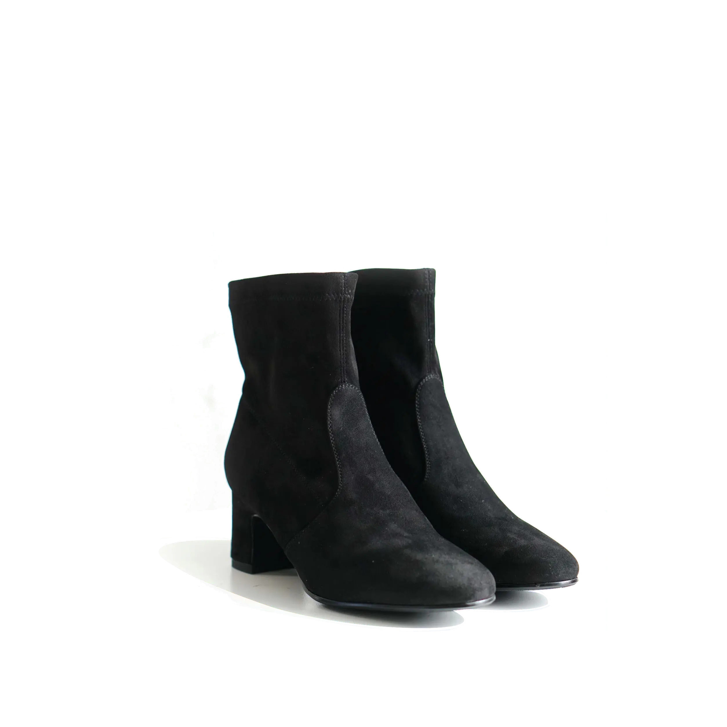 Becky Block Heel Ankle Boots