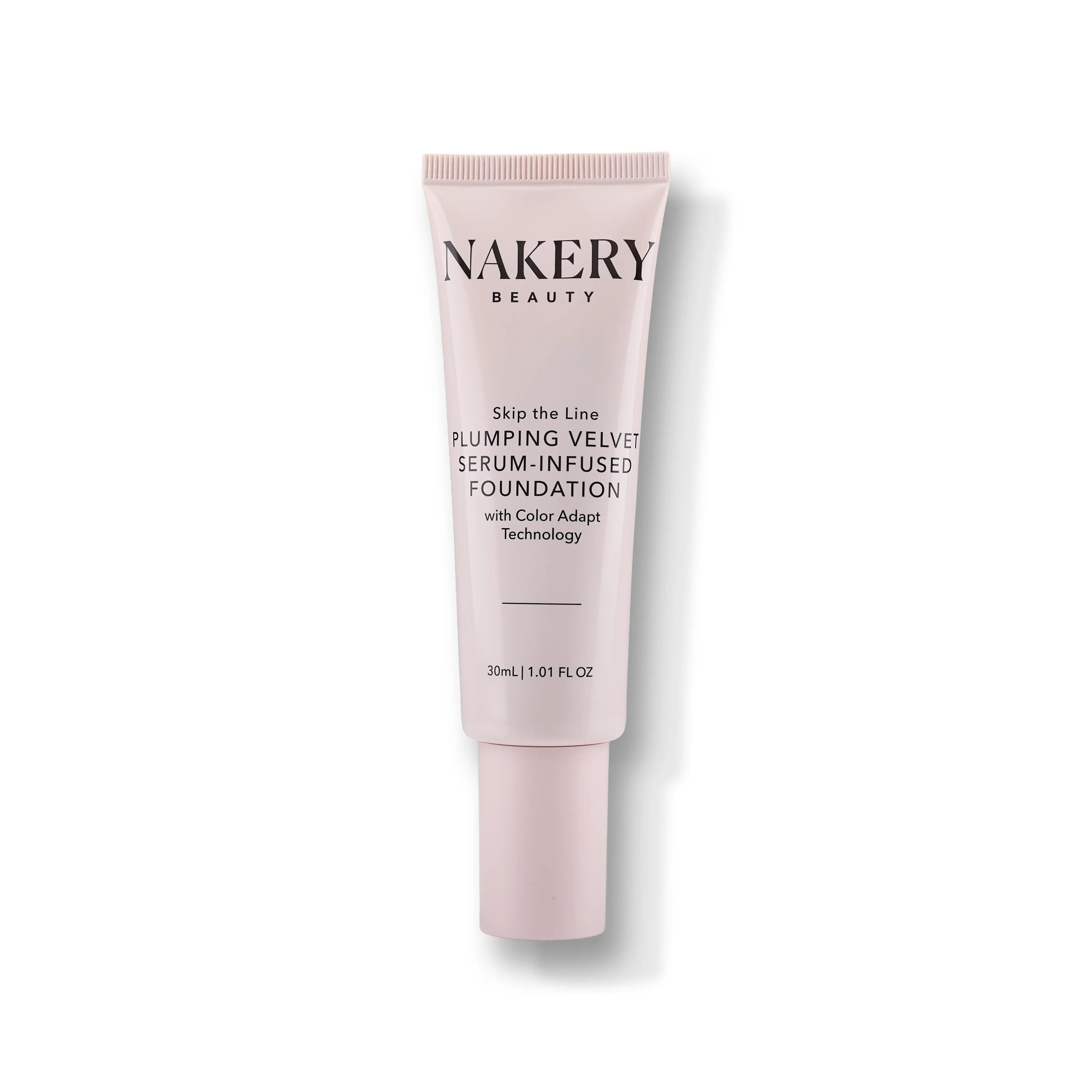 Nakery Plumping Mousse Foundation, 5-in-1 Anti-Aging Serum-Infused Cosmetic for Mature Skin, Hydrating Blurring Coverage with Matte Finish, 30ml, Moisturizer, Concealer, Powder, Blurring Flawless Coverage, Smoothing, Oily Skin Makeup, Uneven Skin Tone