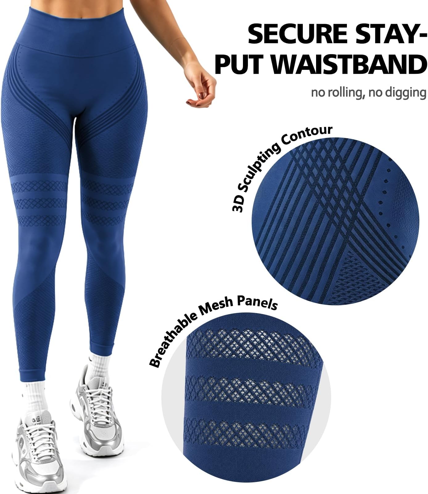 3D Anti Cellulite Compression Leggings Butt Lifting Legging for Women Tummy Control Metabolic Boost Workout Yoga Pant, High Waist Anti Cellulite Leggings, Workout Bum Scrunch Butt Lift Leggings, Gym Trousers Women