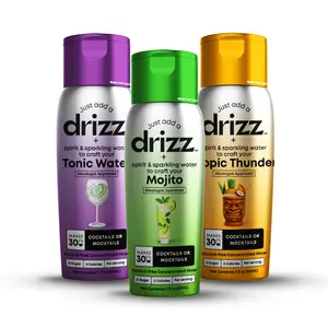 Drizz Mixer Drops Explorer 3-Pack | Mojito, Tonic, Tropic Thunder