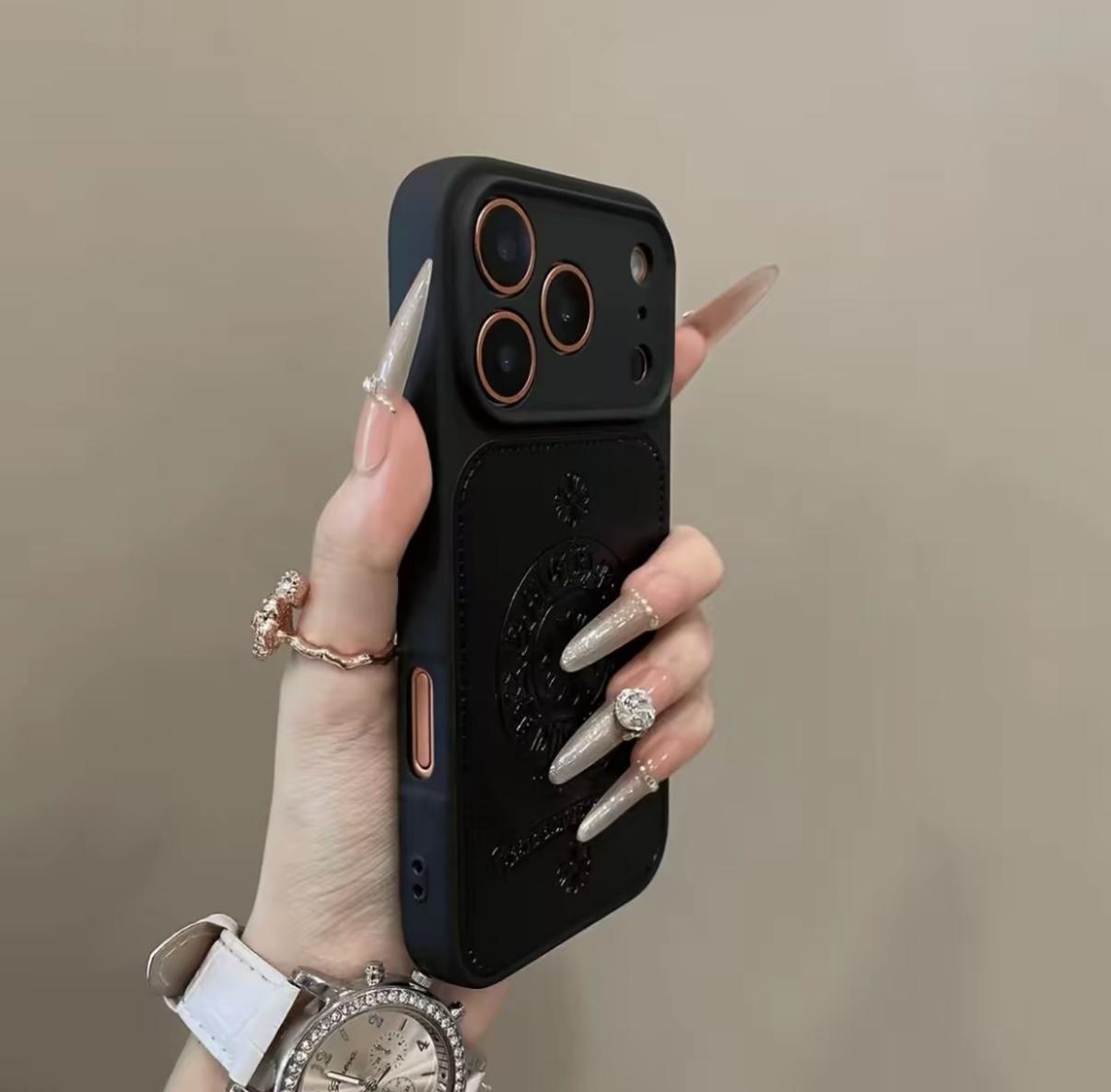 Pink Printed Premium Phone Case Compatible with iPhone 17/16/15/14/13/12/11 Pro Max Plus – Stylish New Design, Soft Leather-Like Material. Provides drop protection for the iPhone 16 Pro. Unisex Birthday Gift