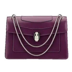 Pre-owned Bvlgari Leather Messenger Bags Preloved Serpenti Bag