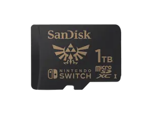 SanDisk 1TB microSDXC UHS-I for Nintendo Switch, Speed Up to 100MB/s (SDSQXAO-1T00-GN6ZN)