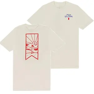 Michelob ULTRA Vintage logo Golf Course T-shirt Menswear Top