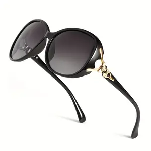 Enafad Glasses For Women Trendy Polarized Glasses Oversized Big Glasses Ladies Shades Protection