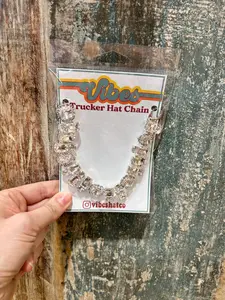 Jumbo Rhinestone Trucker Chain