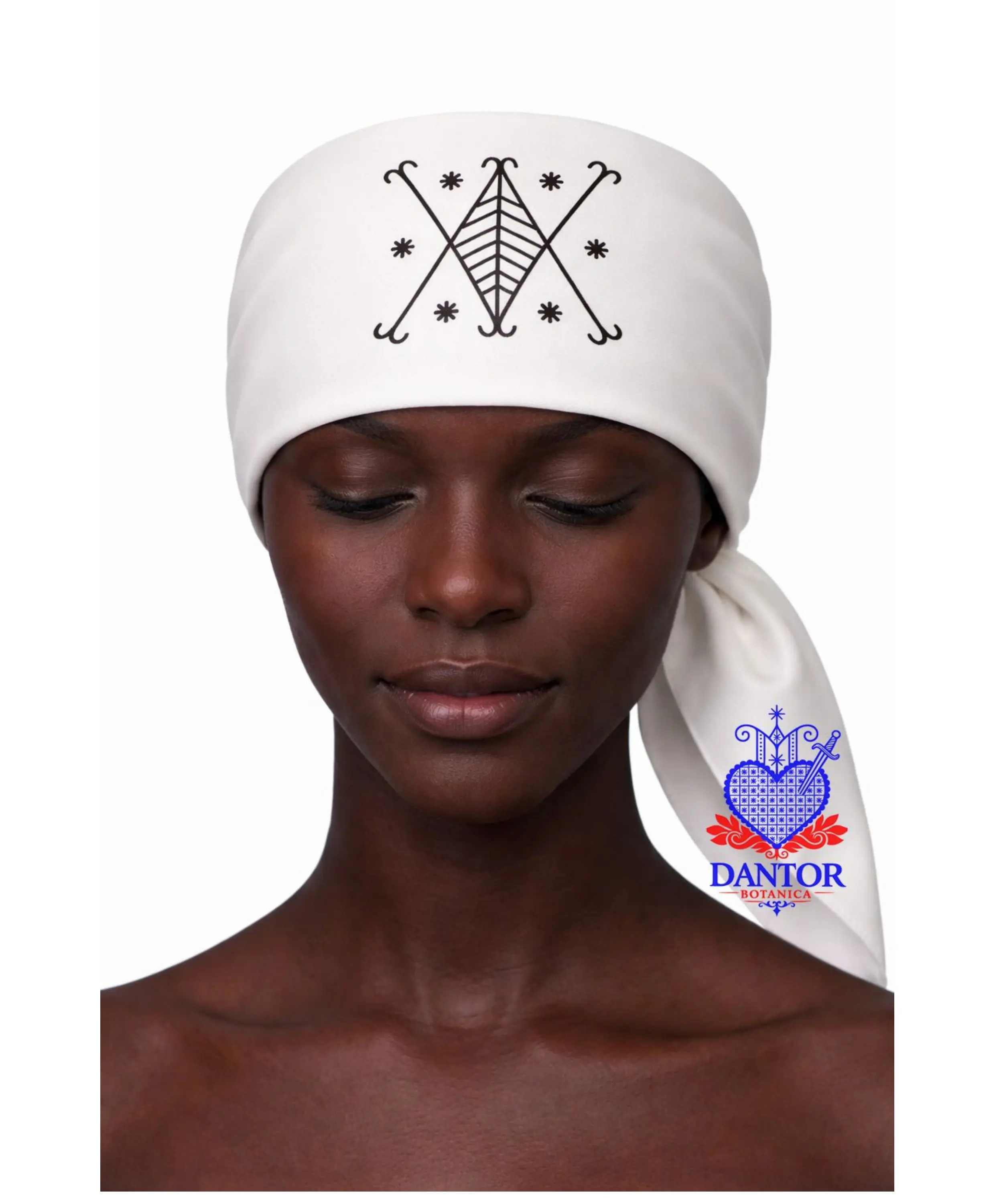 23.6X23.6 INCHES AYIZAN Mouchwa Head Scarf Mouchwa lwa mouchoir lwa Veve Ceremonial Scarf, Red Satin, Traditional Spiritual Design, Religious Altar Accessory Mouchwa Lwa Mouchoir Lwa Loa Mambo Ougan Manbo Vodoo Voudou Hoodoo Wican