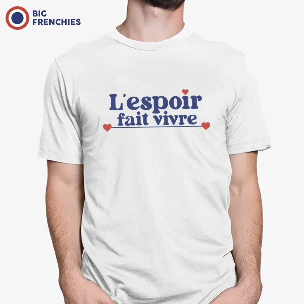 Big Frenchies Men's Soft Organic Cotton Graphic T-Shirt - Casual Short-Sleeve Round Neck Menswear Clothes, Made in USA, Tshirt, Shortsleeve, Tops, Crew Neck, Cold Wash, French Graphics