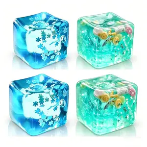 New 3D Cartoon Stress Relief Toy, Realistic Rubik's Cube Squeeze Toy, Infinite Stress Relief, Perfect for Anxiety Reduction, Fidget Relief, Decompression Squeeze.Valentine's Day and Easter gifts, suitable forchildren to exchange gifts