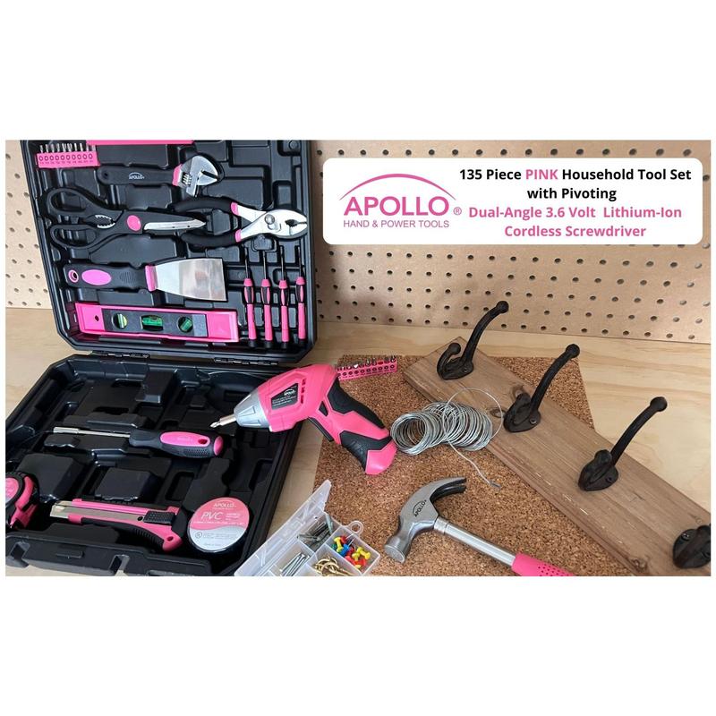 Apollo 135-Piece Household Tool Kit