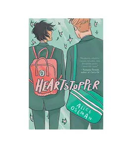 Heartstopper Volume 1 by Alice Oseman, LGBTQ+ Graphic Novel, Teen Romance – Add to Cart Buy Now - GOOD