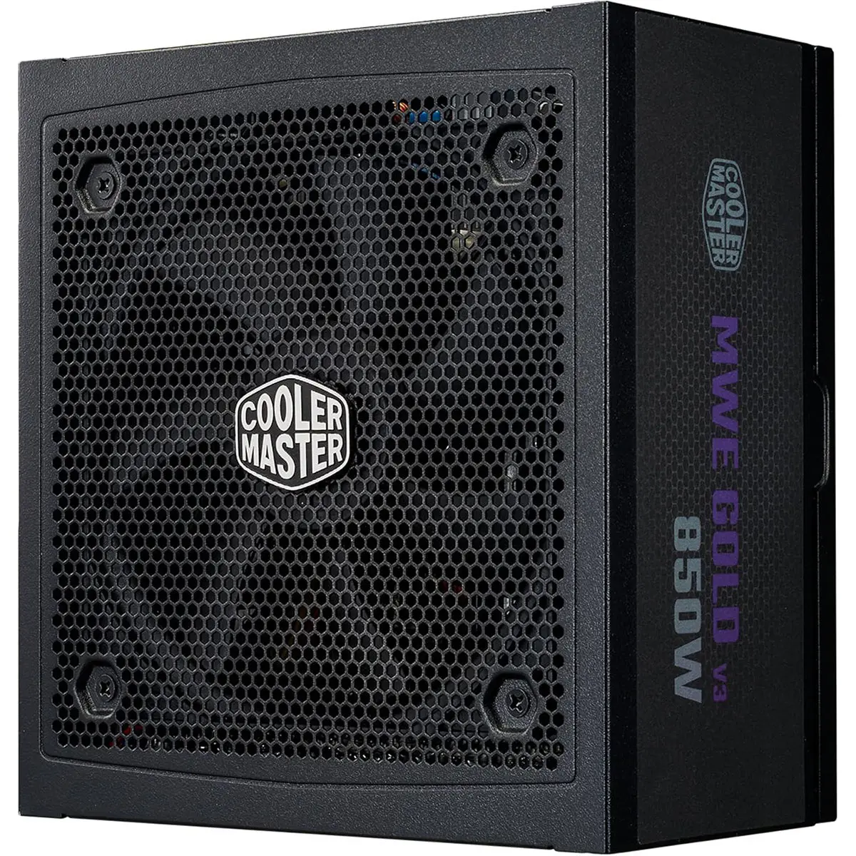CoolerMaster MWE Gold 850 V3 850W 80+ Gold Full Modular ATX Power Supply, Black, High Eff., Japanese Caps, 0 RPM Mode, Zero Rpm Mode