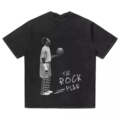 The rock plan street basketball shirt Graphich Unisex T- Shirts