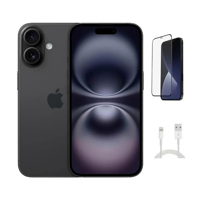 Refurbished Apple iPhone 16 Plus (Unlocked) A3082 Excellent Condition with Pre-Installed Tempered Glass & 1 Year Warranty