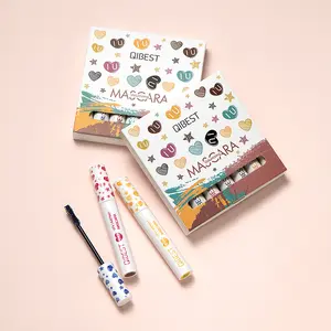 7-Piece Colorful Mascara Set, Volumizing & Smudgeproof, Long-Lasting, Curling Effect, Perfect for Cosplay & Festive Makeup Kits