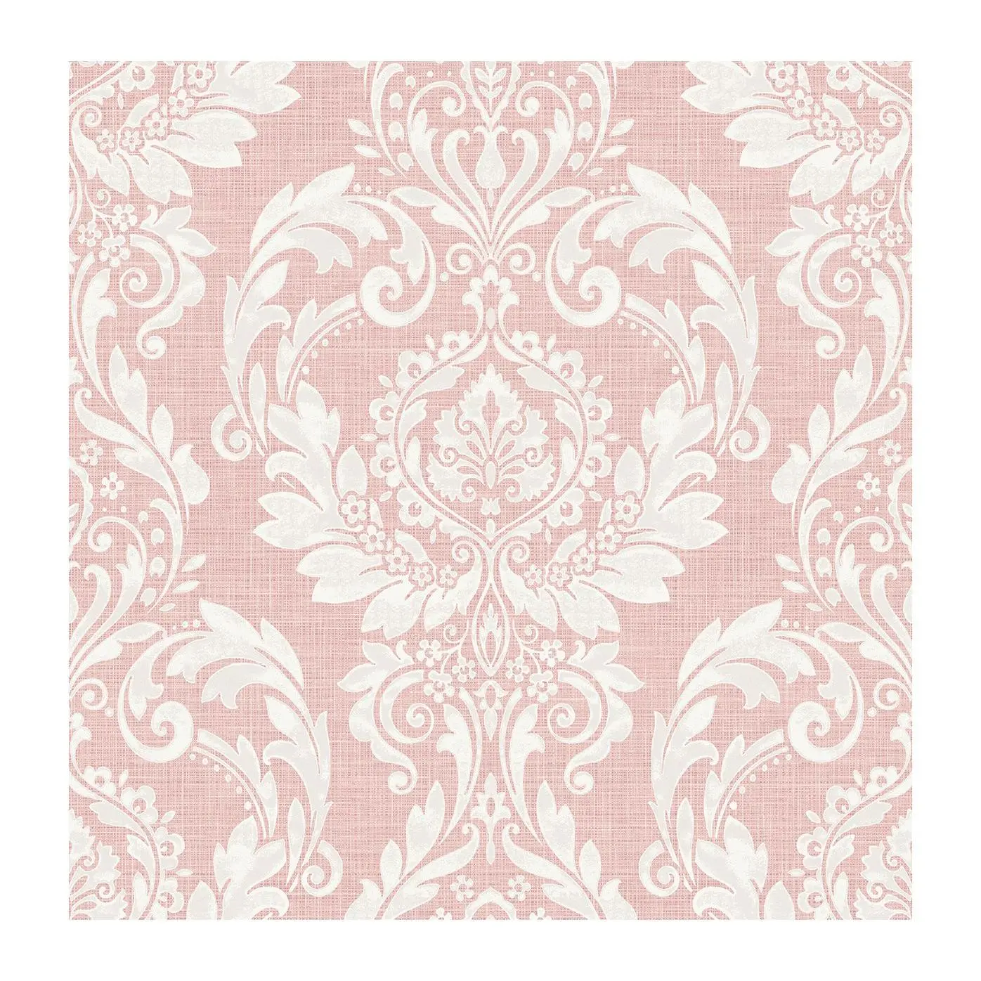 NextWall Cora Damask Peel and Stick Wallpaper NextWall Cora Damask Peel and Stick Wallpaper