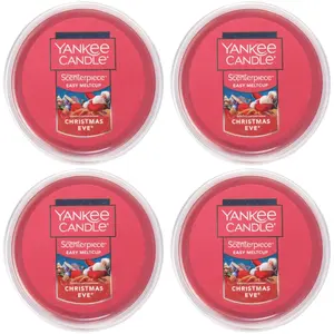 Yankee Candle Christmas Eve Scenterpiece Easy MeltCup (Pack of 4)