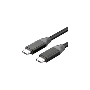 4xem 4XUSBCUSBC3E 3.28 ft. (1m) Black USB-C to USB-C 100W Power Delivery Charging Cable