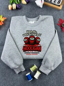 Hooligan Embroidered Hoodie, Watch This Beat Goin Sweatshirt, Kpop Inspired Shirt, Graphic Hoodie, Aesthetic Streetwear, Unisex Gift