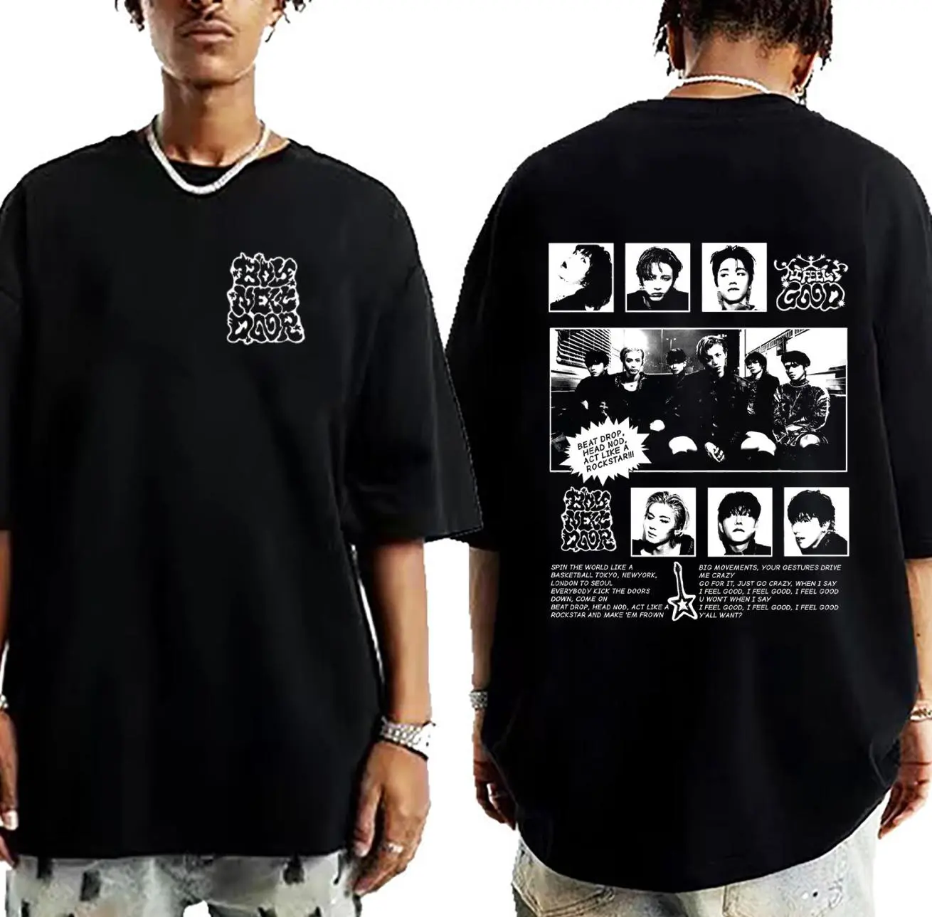 BOYNEXTDOOR 2026 Knock On Tour Concert Fan Graphic Shirt HY6845