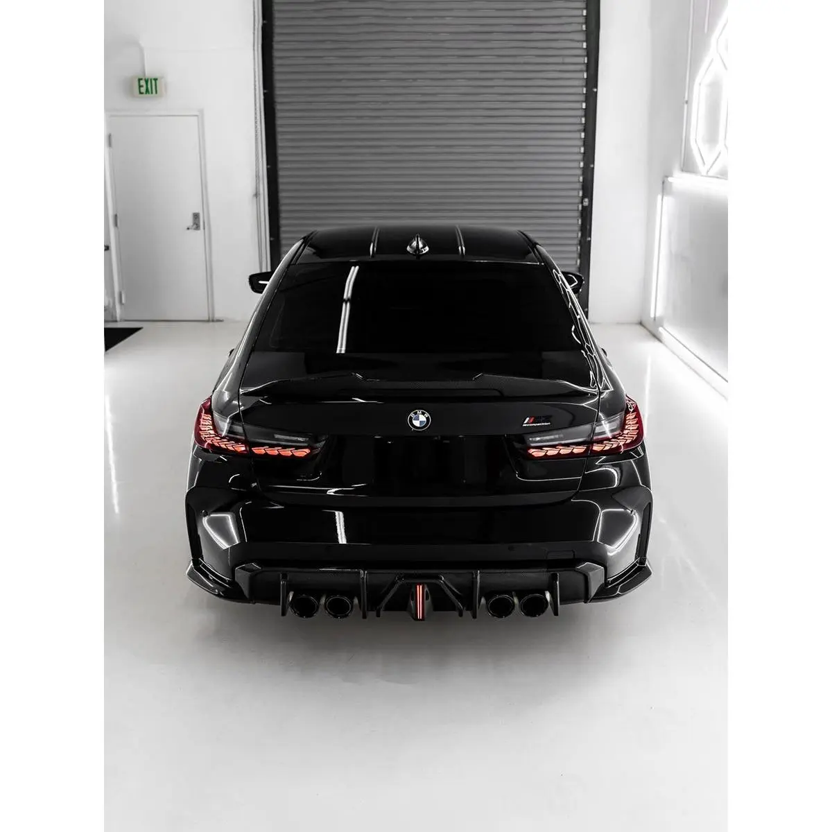 AK Style Carbon Fiber Rear Diffuser - BMW M3 G80 & BMW M4 G82 / G83