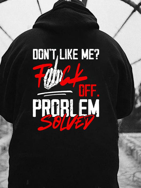 Problem Solved Hoodie– Savage Graphic Streetwear