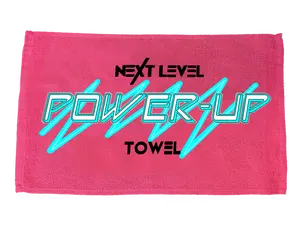 Next Level Power Up Towel 12"x18"