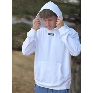 Hidden Pocket Hoodie - White