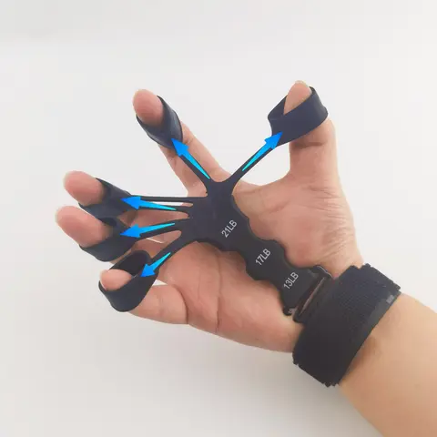 New Vein Trainer for Finger Flexibility, Rehabilitation Grip Strength Equipment, Five-Finger Hand Exercise, Wrist Strength Training, Arm Workout, Hand Grip Strengthener, Hand Strengthening Devices, Hand Gripper