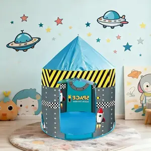 Kids Fun Yurt Play Tent, Outdoor Playhouse, Portable Play Area, Beach Castle Toy, Secret Base for Kids, Ideal Birthday Christmas Halloween Thanksgiving Gift, No Accessories