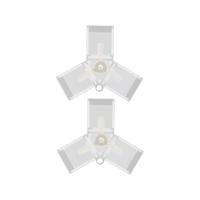 120° Y Connector 2 Pack