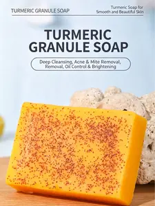 3pcs Kojic Acid & Turmeric Multi-Pack Facial Cleanser - Gentle Dark Spot Remover, Acne Treatment, Facial Cleansing Skincare for Daily Radiant Comfort, Pigmentation Corrector, Brightening Product soap
