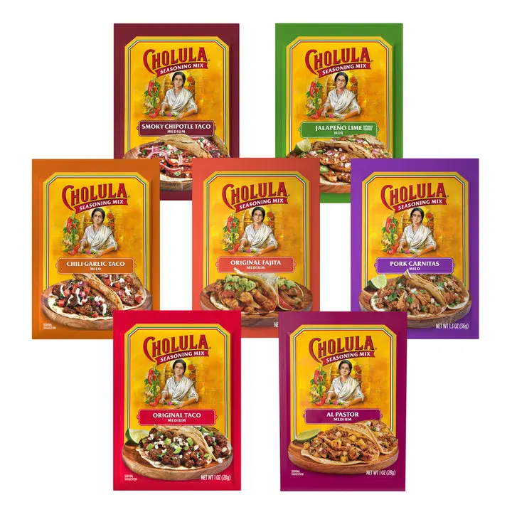 Cholula® Seasoning Mix Variety Pack, 7ct