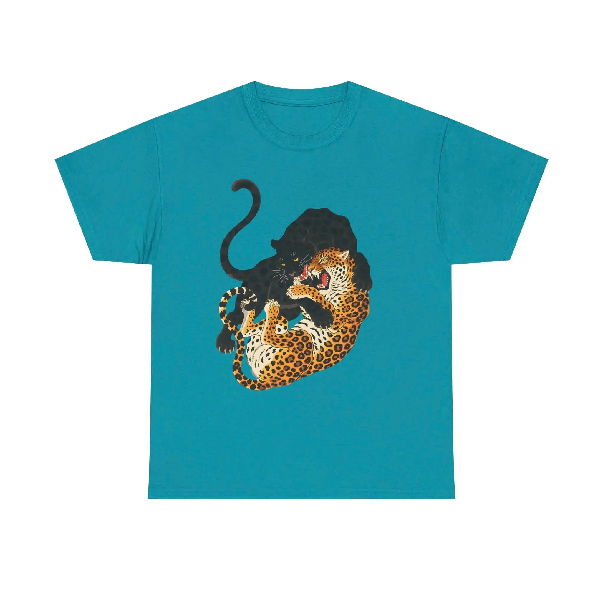 Wild Jungle Panther Leopard Graphic Tee – Vintage Wildlife