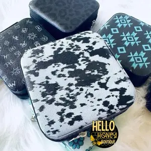 Western Travel Jewelry Box Organizer