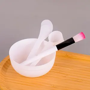 Mask Bowl Set, Including Mask Bowl & Spoon & Brush, DIY Beauty Tool for Home & Spa, Facial Skin Care Tool, Facial Treatment, Self Care Tool, Facial Care Tools