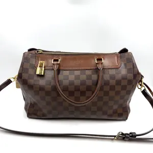 Pre-owned Louis Vuitton AS SHOWN Clutches & Wristlets HZ 1768 Greenwich Damier Ebene Crossbody 26.03.01