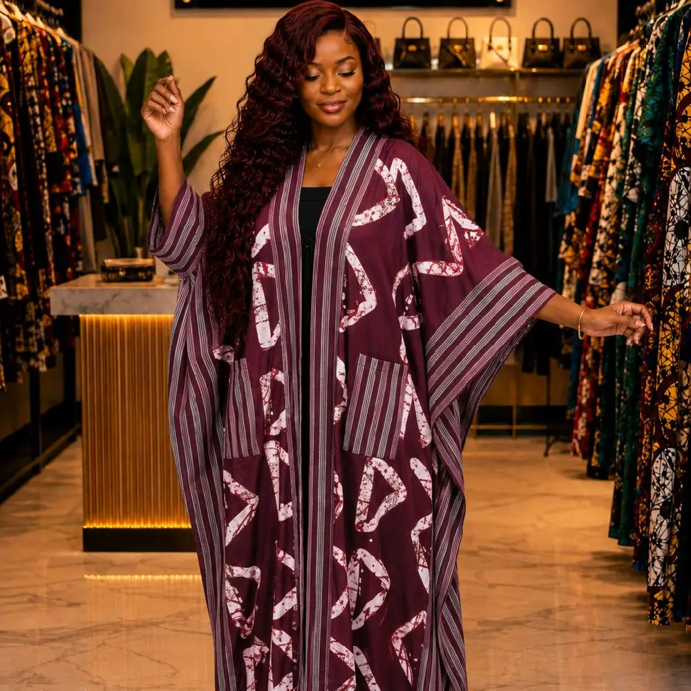 Women's Long Kimono Dress