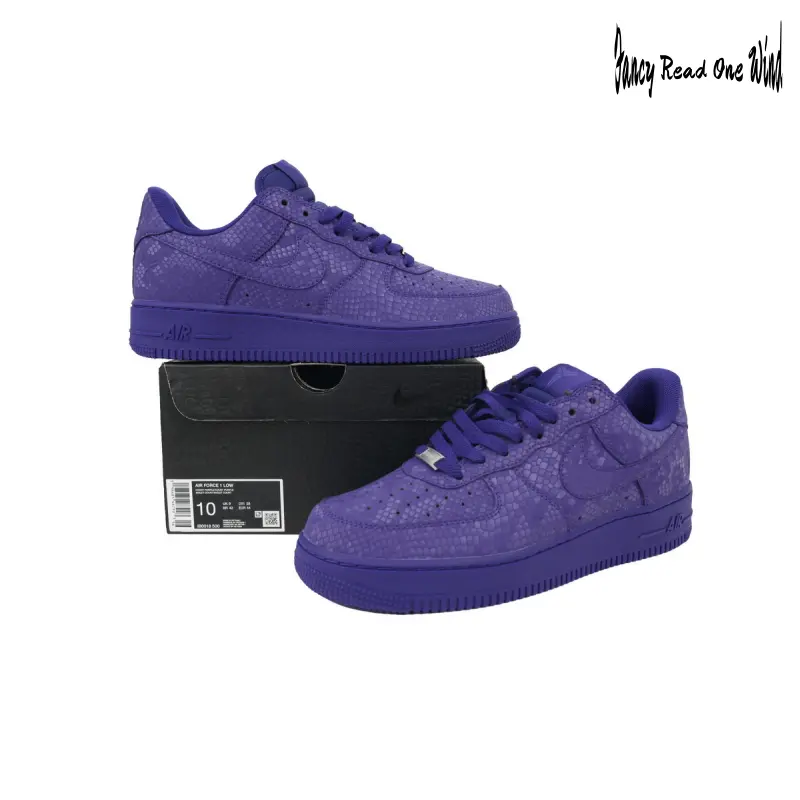 Ultra Breathable Perforated Vent Toe Jacquard Embossed Leather Low Top Flat Sole Fashion Trainers Full Violet Monotone Jacquard Print Cushioned Foam Midsole Footwear for Couple Dark Tone Street Matching Outfit Casual Lifestyle Kicks