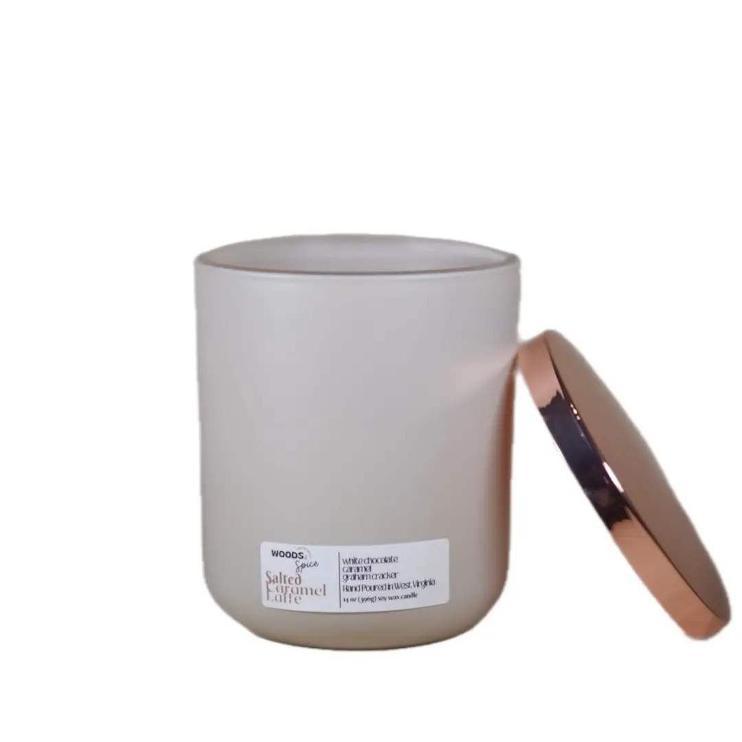 Salted Caramel Latte 14 OZ Soy Wax Candle