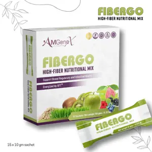 AMGENEX FiberGO - Hi-Energy Dietary Fiber Nutritional Mix Healthcare Edible Supplement Fitness Supplement Fitness