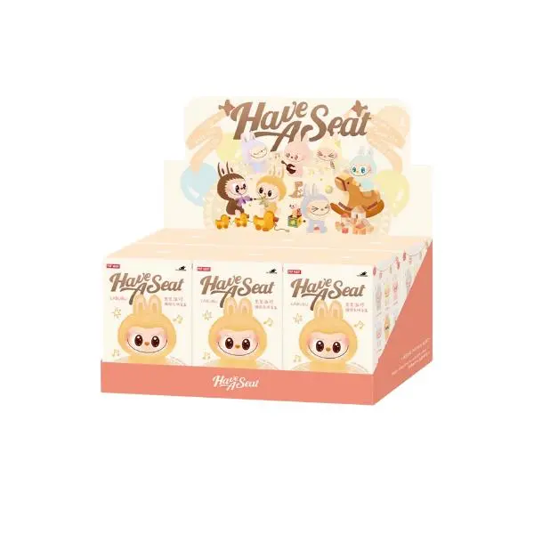 Pop Mart The Monsters (Labubu) Have a Seat Vinyl Plush Blind Box