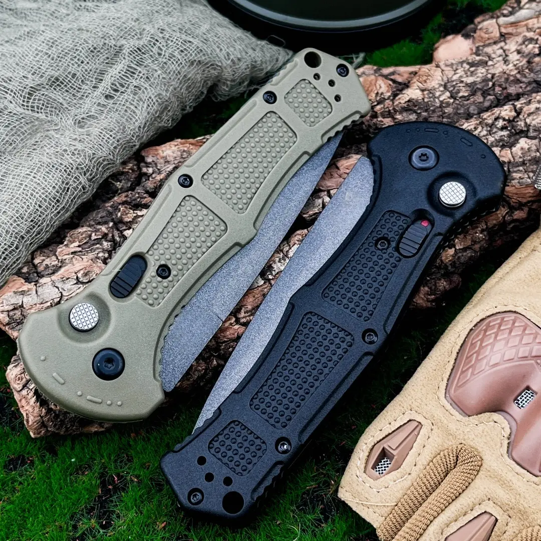 9070 EDC Folding Knife – Black Blade, Compact & Travel-Friendly for Camping, Hiking & Outdoor Use |   Perfect Gift for Men & Women