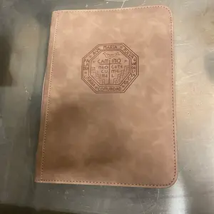 Leather bible cover Camino Neocatecumenal