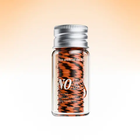 NOBS Expanding Dental Floss with Black Seed Oil & Eucalyptus for Ultimate Oral Hygiene