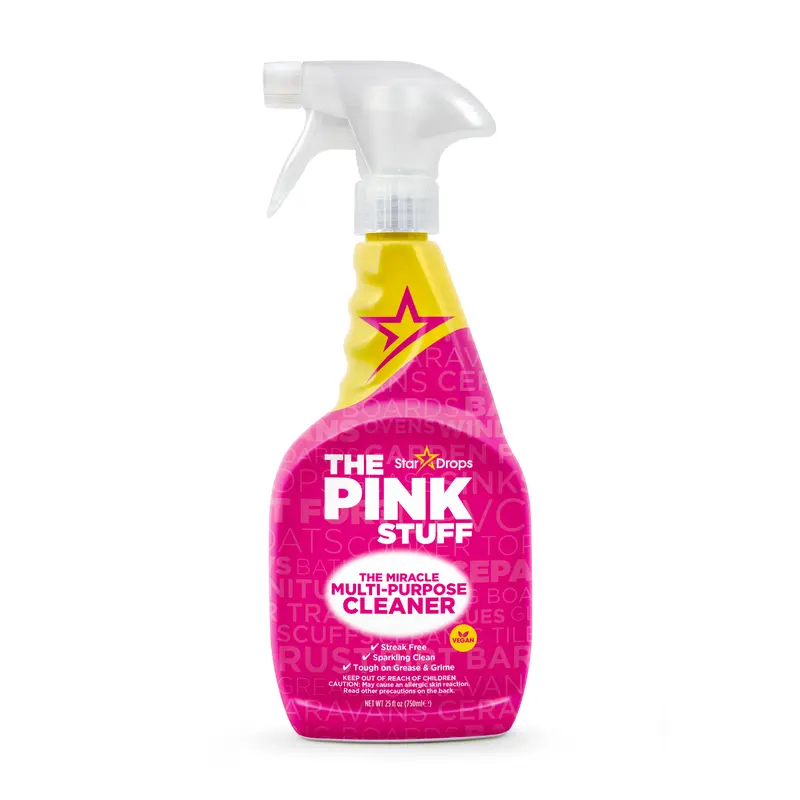 The Pink Stuff Multi-Purpose Spray 25 Fl Oz | All Purpose Cleaner for Grease, Grime & Everyday Messes