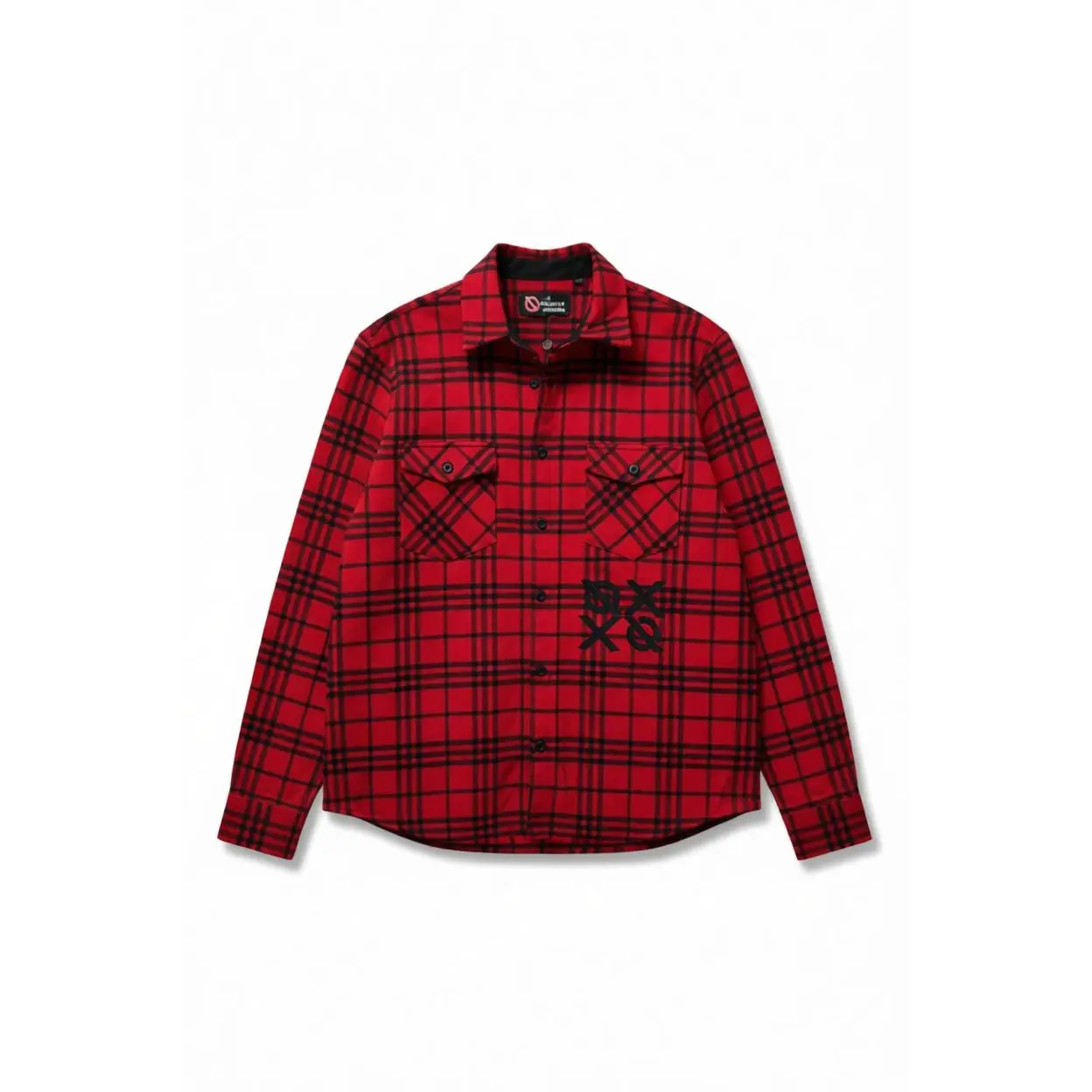 Red & Black Heavy Brushed Flannel Shirt/Jacket - No Weapon Formed