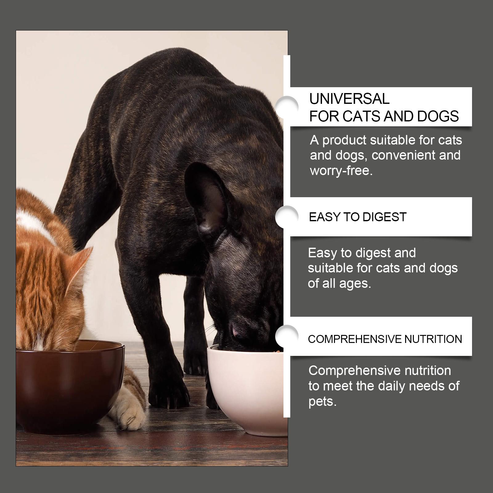 Cat and Dog Universal Compound Probiotic Tablets - Pet Nutrient Supplement Tablets - Dog and Cat Nutritionlitter pellets, spray, litter tray, litter box, removal